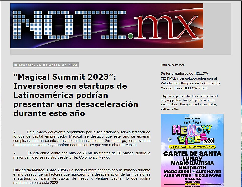 Magical Summit 2023: Inversiones en startups de Latinoamrica podran presentar una desaceleracin durante este ao